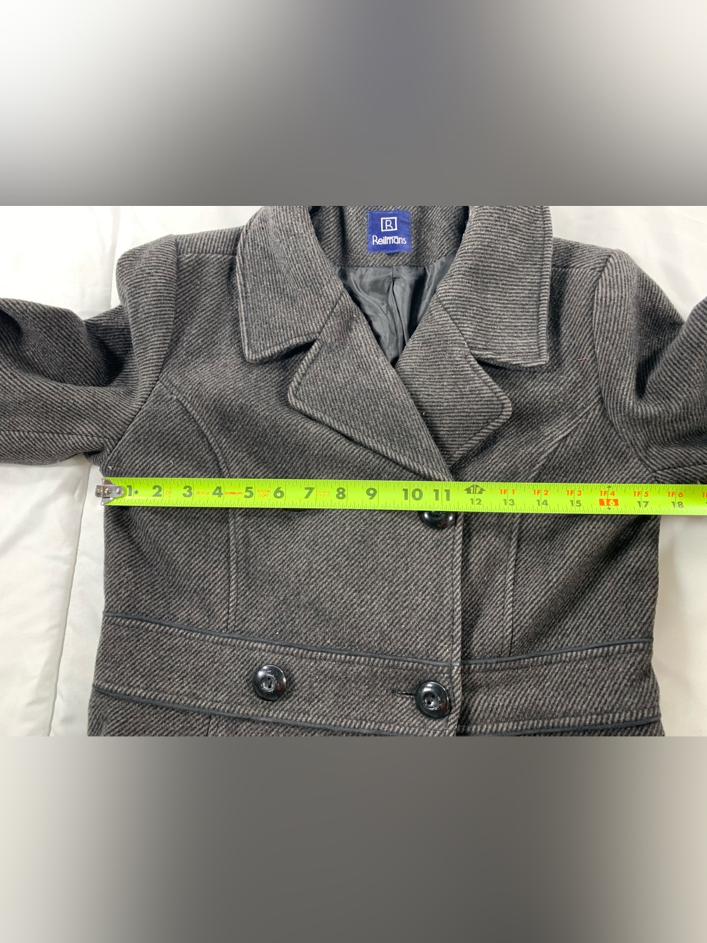 Pre loved REITMANS jacket womens size 3 - Picture 3 of 6